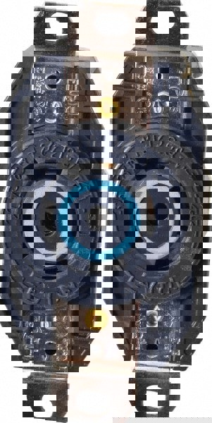 120/208 VAC, 20 Amp, L21-20R NEMA, Self Grounding Receptacle